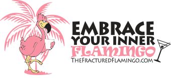 Fractured Flamingo — Embrace Your Inner Flamingo (BLACK) The Fractured Flamingo
